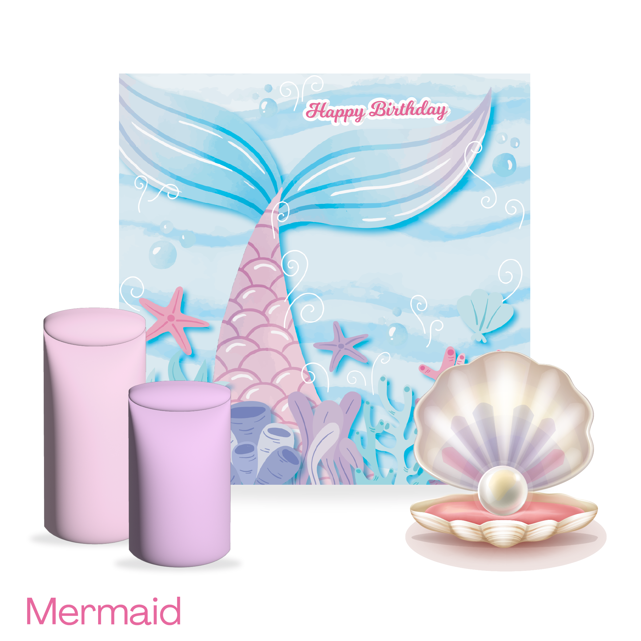 Birthday - Mid Package - MERMAID