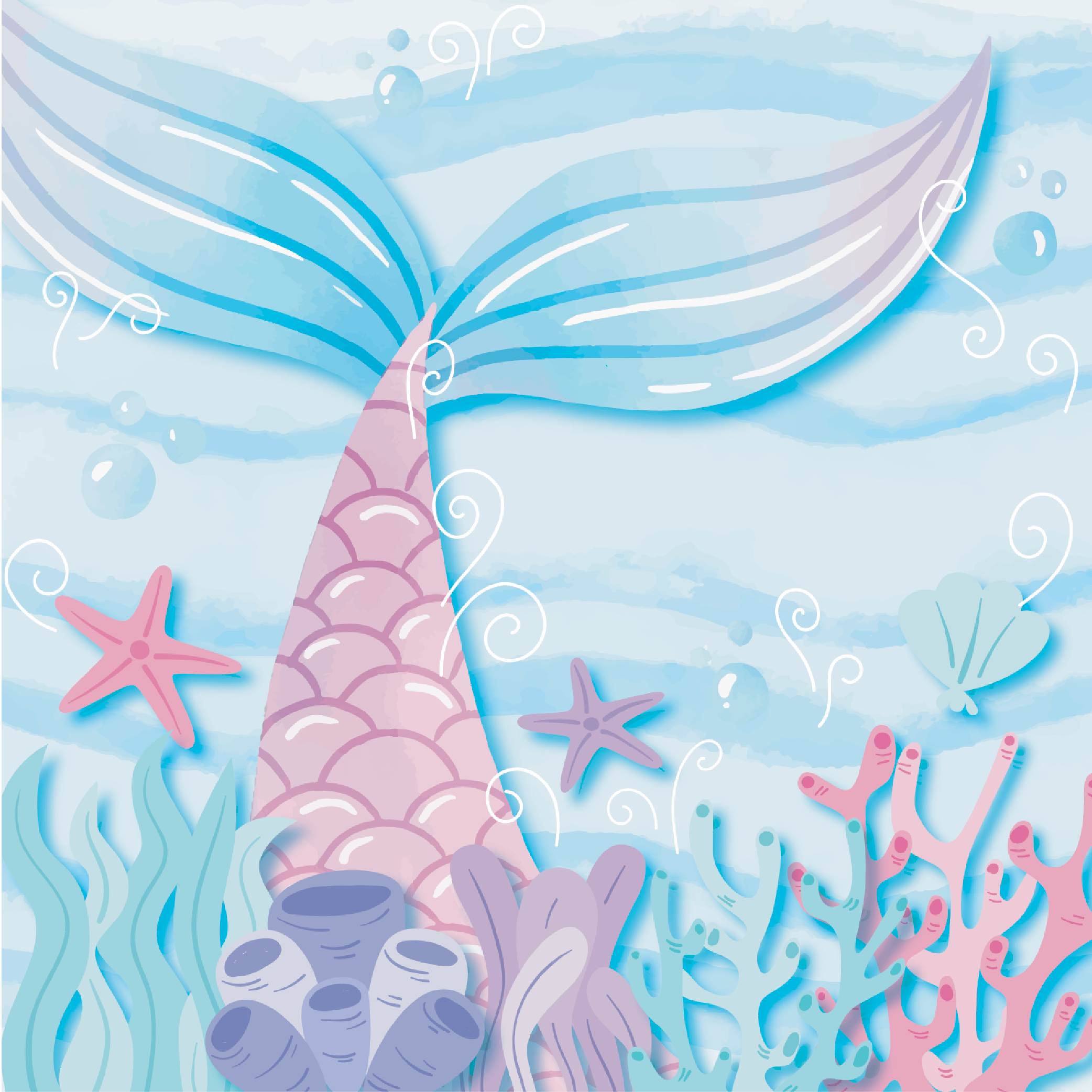 Birthday - Basic Package - MERMAID