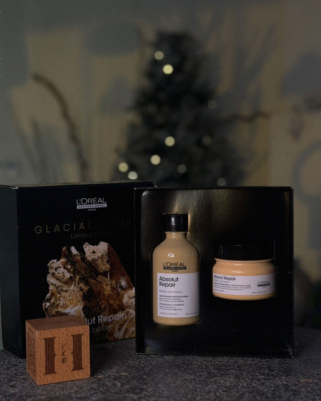 Box Loreal Absolut Repair(shampoo + mask)