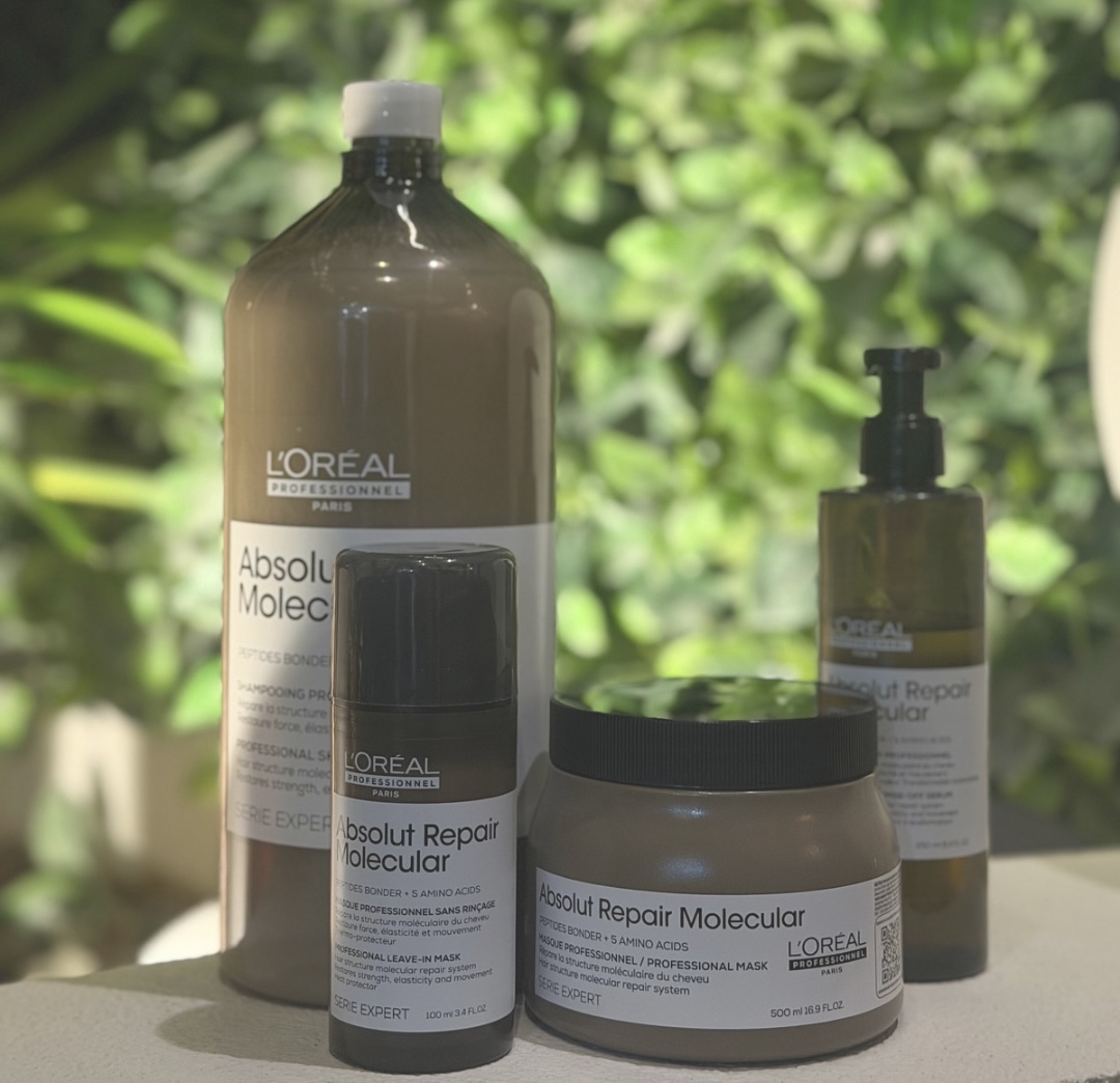 أبسولوت ريبيير موليكولار لإصلاح الشعر المتضرر