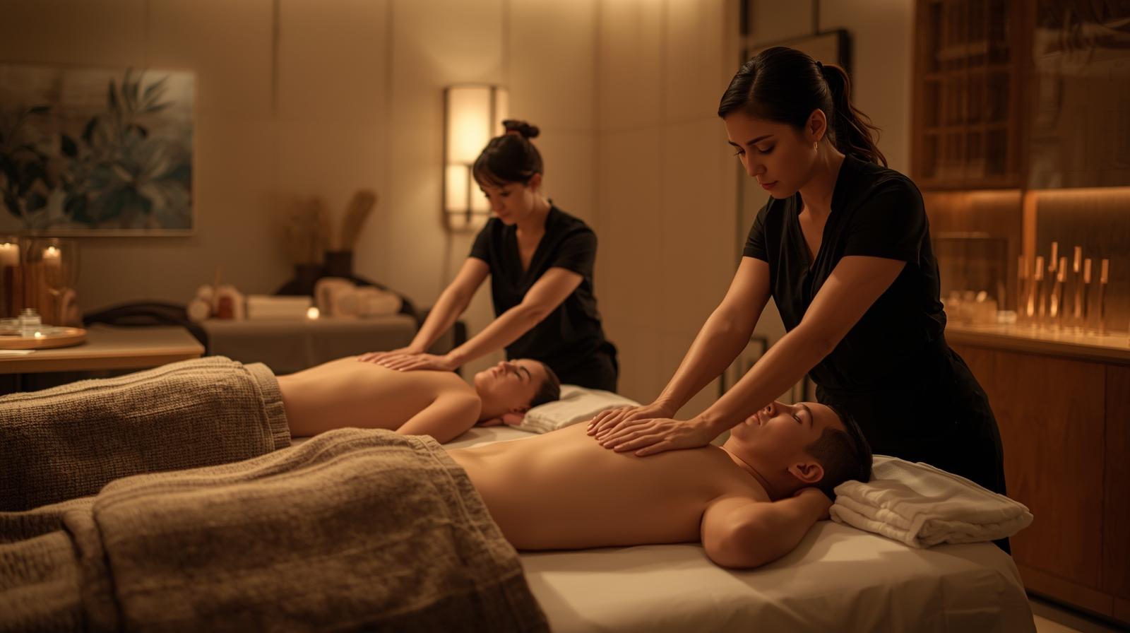 مساج ثنائي (لشخصين)