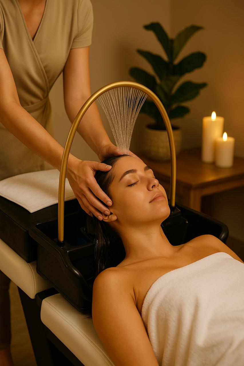 الديتوكس مع مساج وجلسة العناية (هيد سبا)