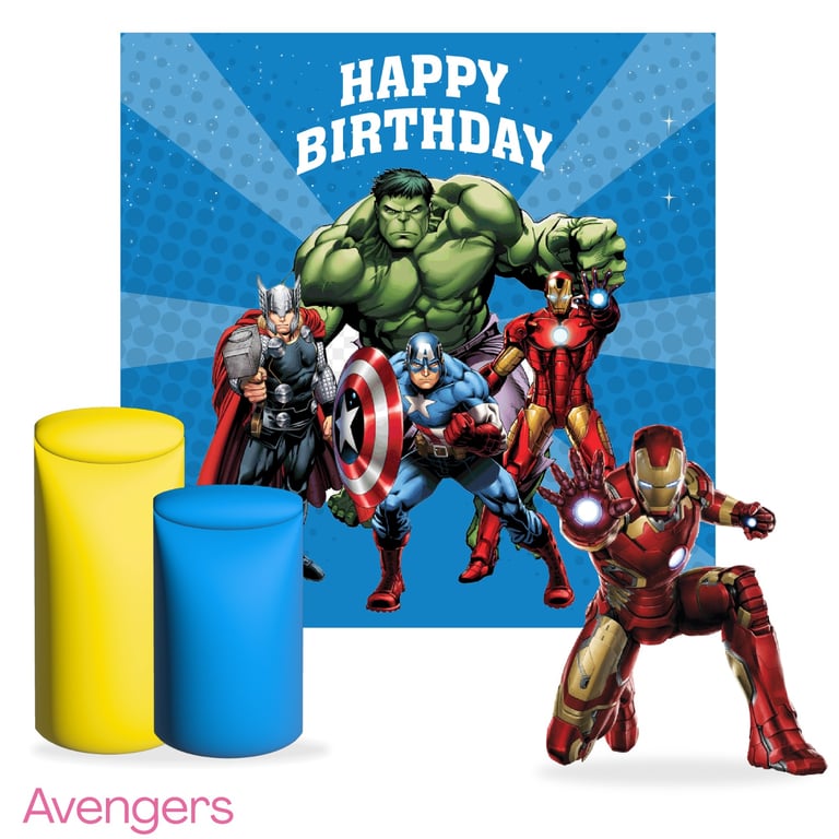 Birthday - Mid Package - AVENGERS