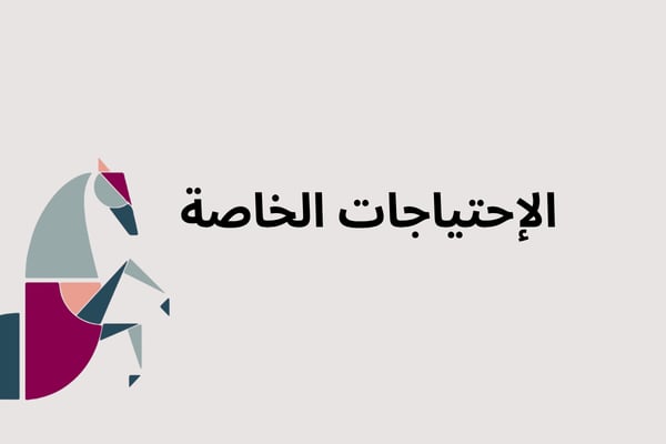 باقات الإحتياجات الخاصة