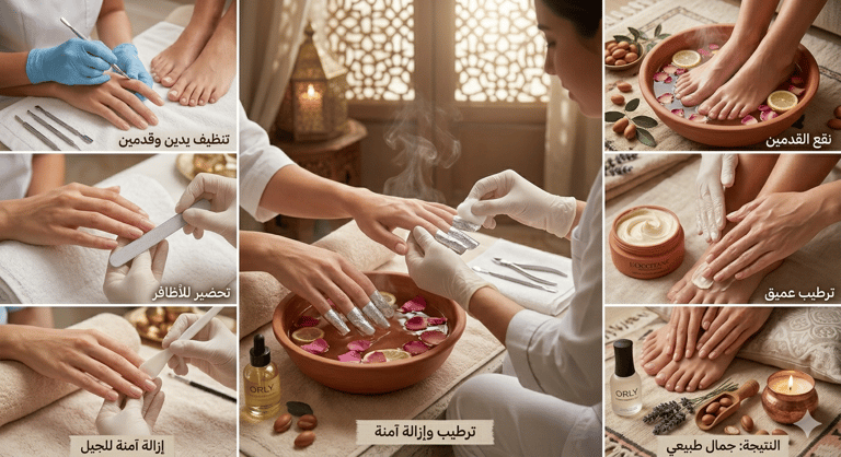 ازالة سوفت جل او اكرليك مع العناية
