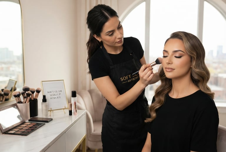 Makeup-soft glam