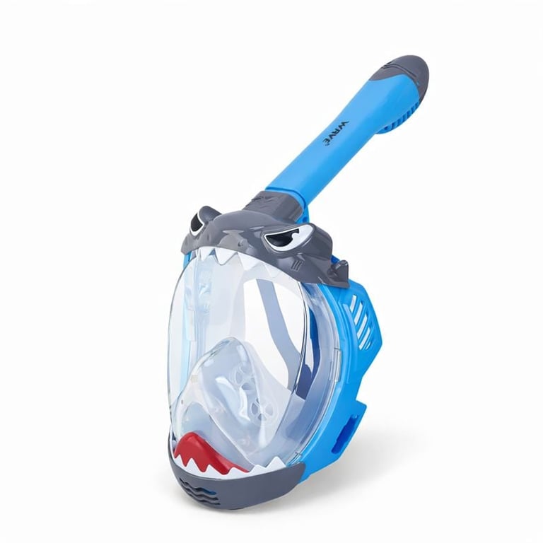 Kids Shark Full-face Snorkelling Mask