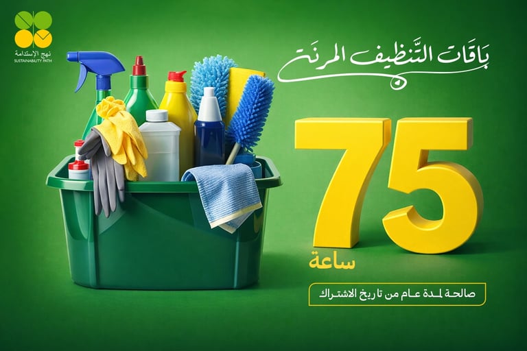 75 cleaning hours package