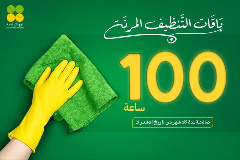 100 cleaning hours package