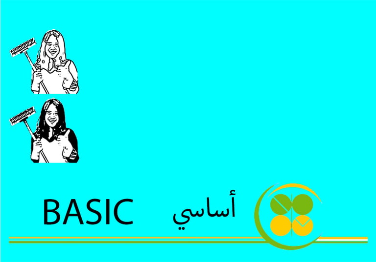 (طاقم ٢) ٢ ساعة تنظيف أساسي