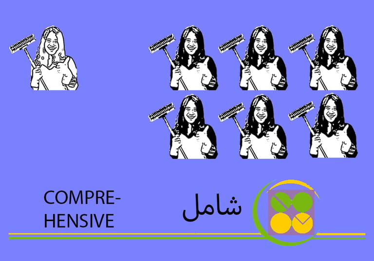 (طاقم ٧) ٧ ساعة تنظيف شامل