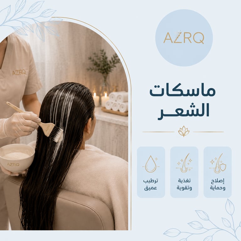 ماسكات الشعر
