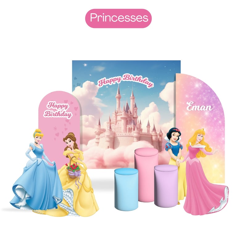 Birthday - VIP Package - PRINCESSES