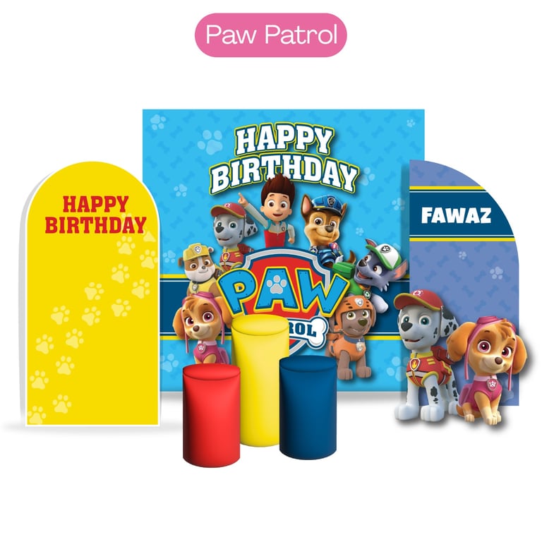 Birthday - VIP Package - PAW PATROL
