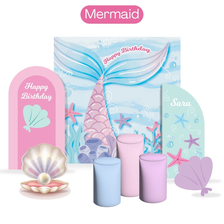 Birthday - VIP Package - MERMAID