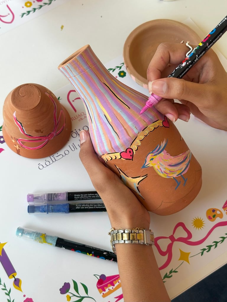 Clay Pot (Zeer) Painting Workshop