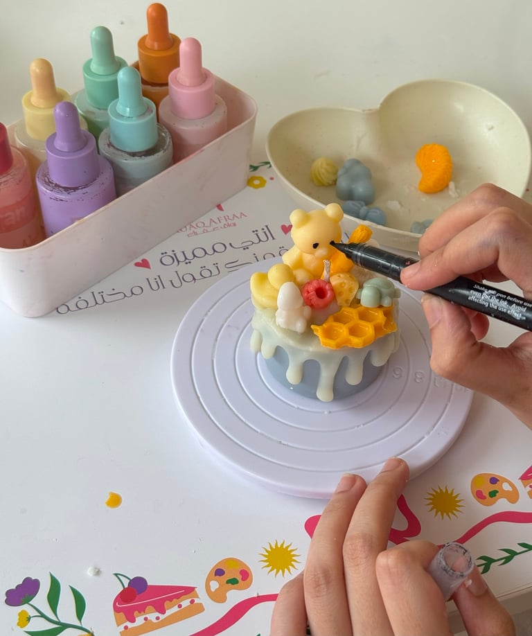 Cake Candle Decorating Workshop — Small