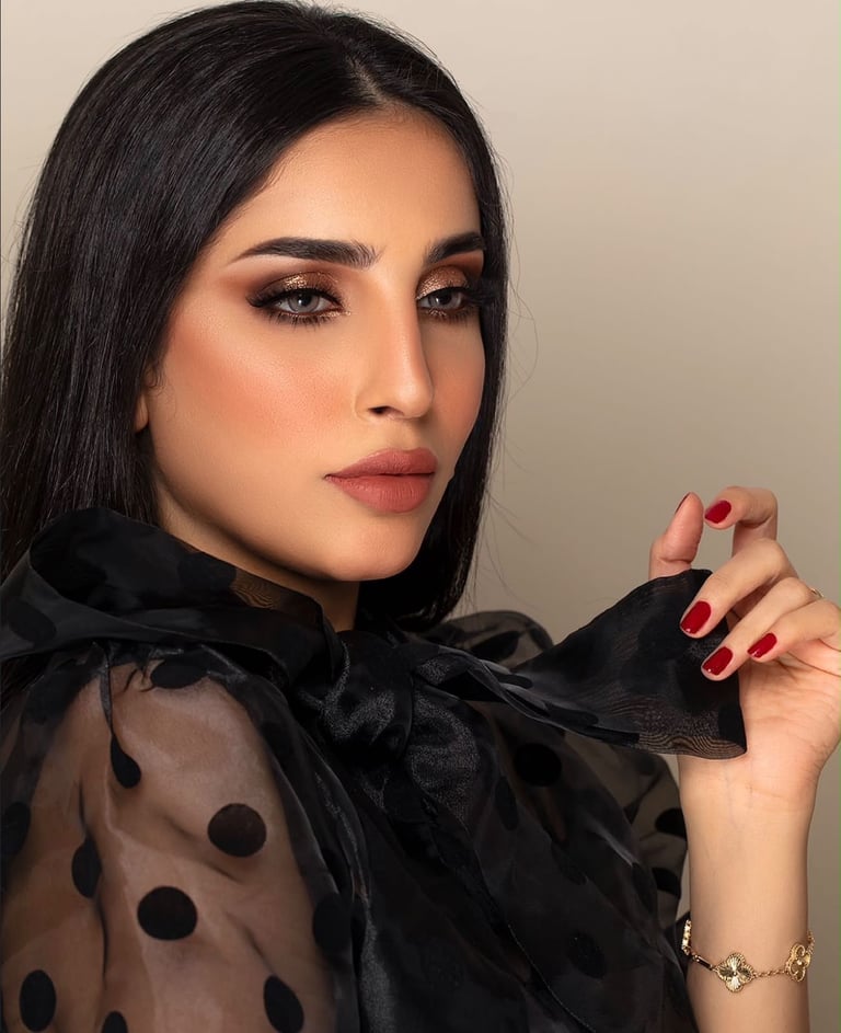 مكياج سهرة بدون رموش