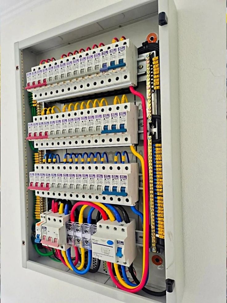 Full Internal Electrical Panel Installation 