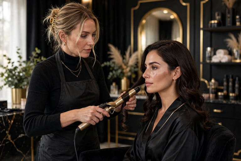 Curling Iron Styling