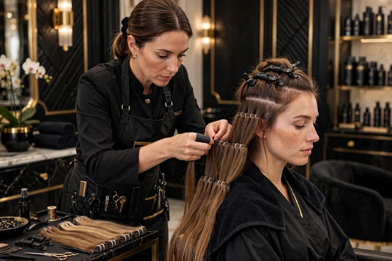 Hair Extensions – Two Rows