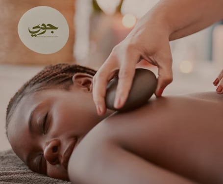 مساج الأحجار الساخنة | Hot Stone Massage