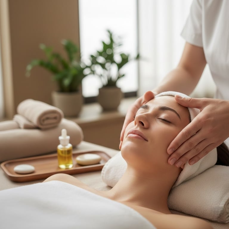 Therapeutic facial massage