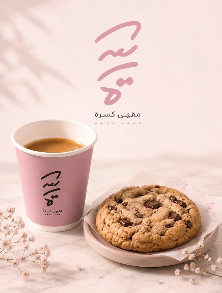 عرض قهوة اليوم- كوكيز أو انجلش كيك