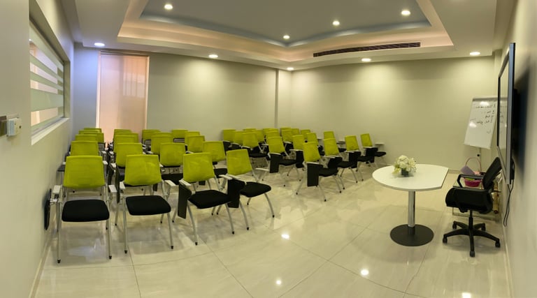 Classroom (Noor) accommodates 40 people