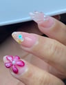 رسم 3D على 4 اظافر