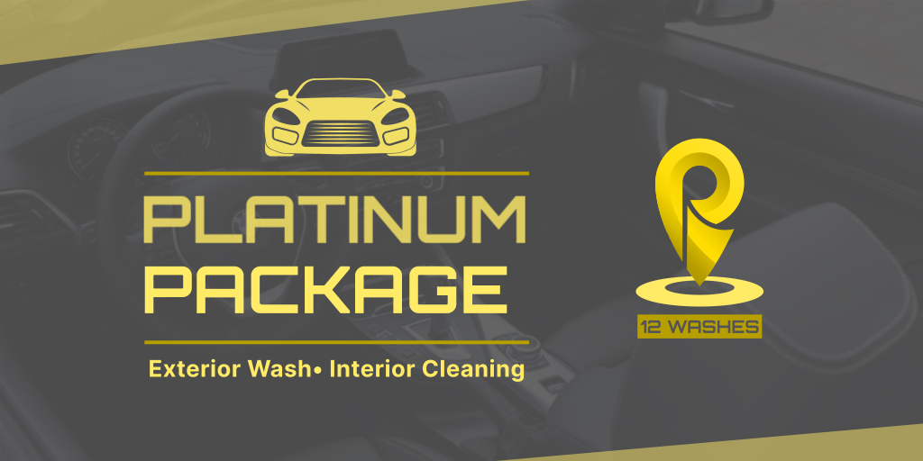 باقة بلاتينيوم 12 غسلة داخلية وخارجية صالحه لمدة ستة شهور