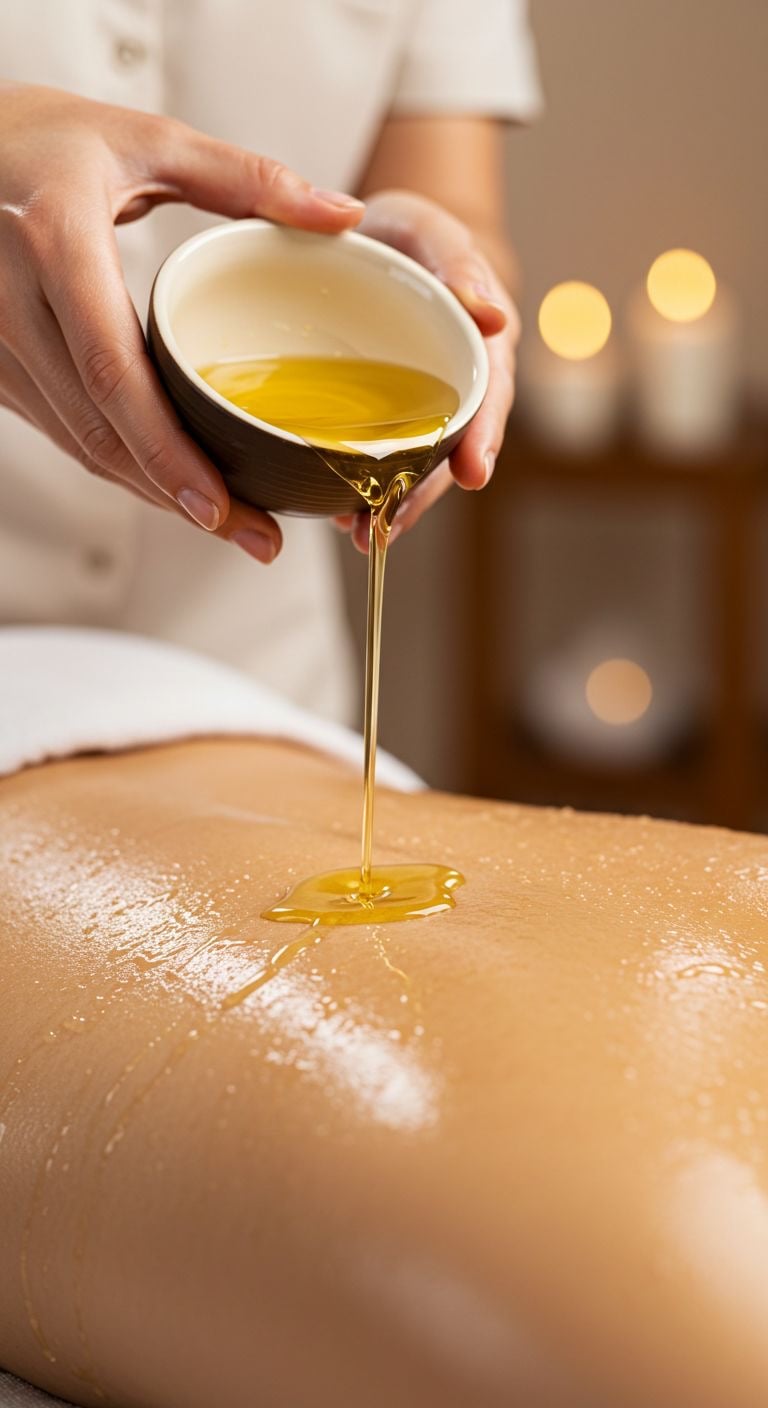 باقة الدلال تقشير مع مساج استرخائي