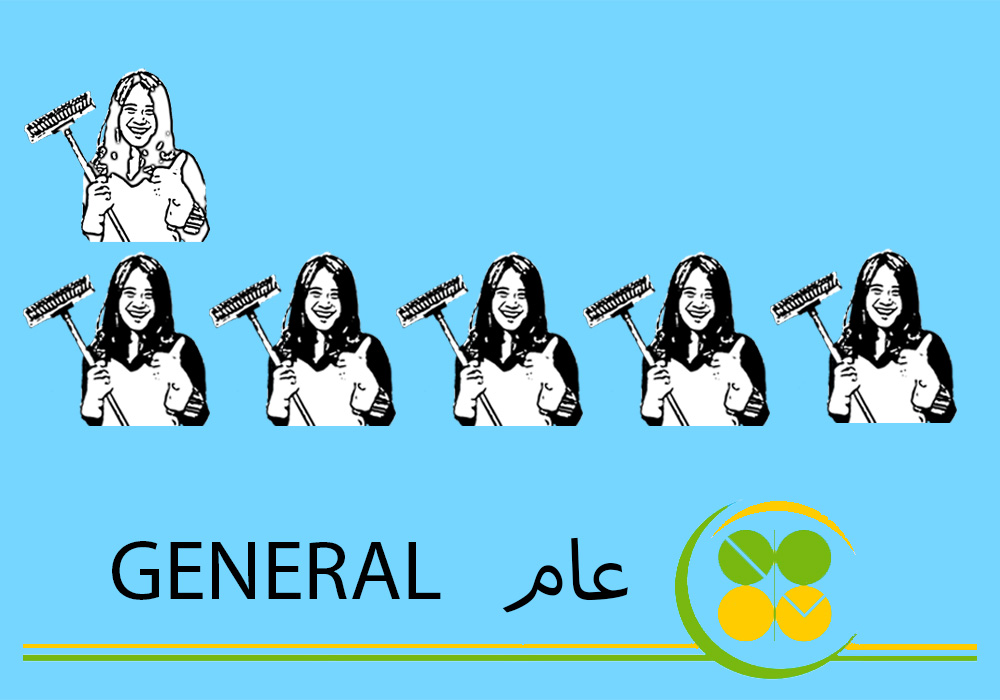 (طاقم ٦) ٦ ساعة تنظيف عام