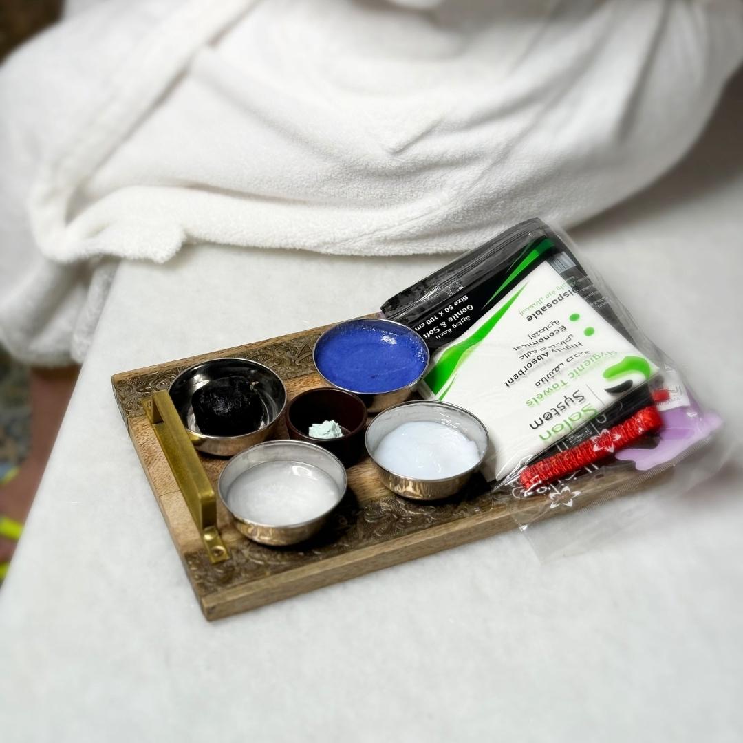 حمام مغربي "النيلة الزرقاء"