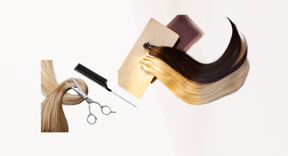 صيانة اكستنشين النانو كيراتين ( الصمغ الحراري ) مع أعادة التركيب ( الخصلة )