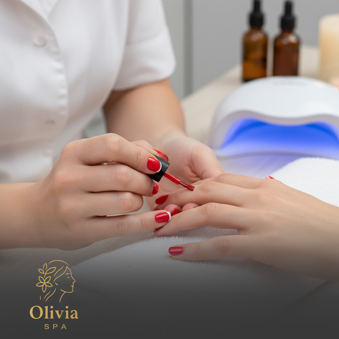 طلاء جل يدين