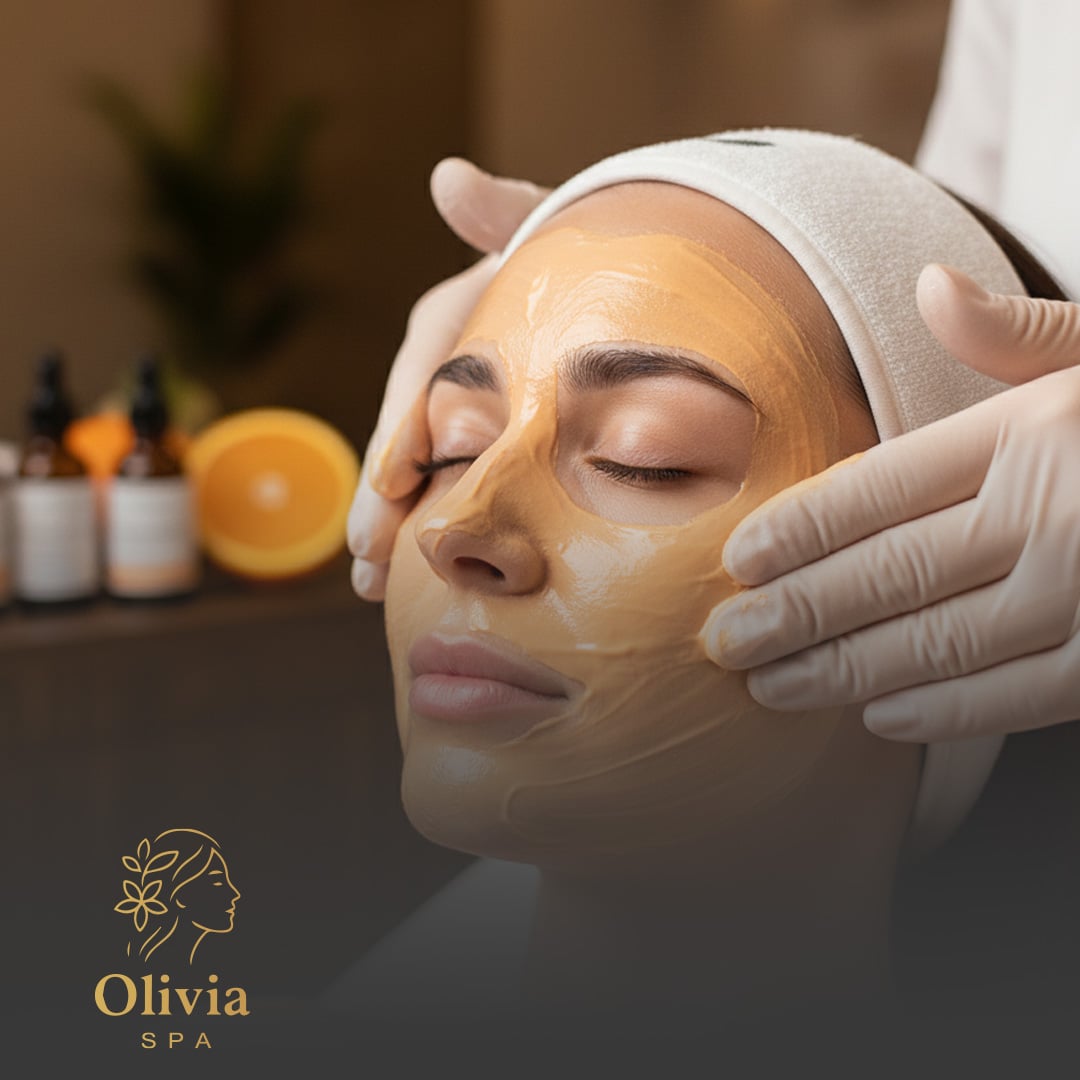 تنظيف بشره بفتامين سي 