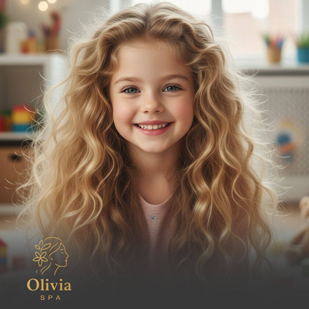 استشوار شعر ويفي أطفال