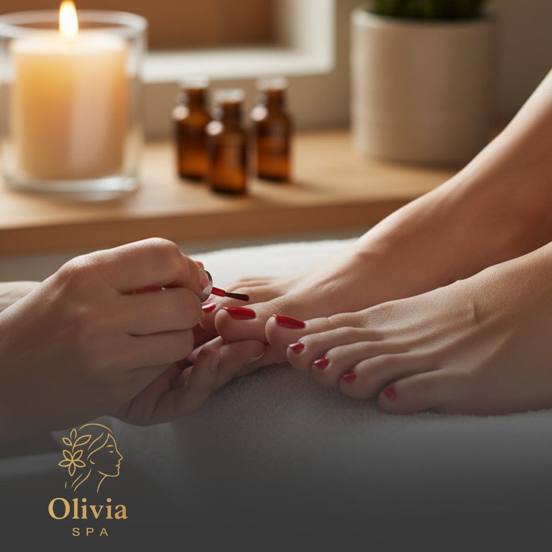 طلاء قدمين سمبل