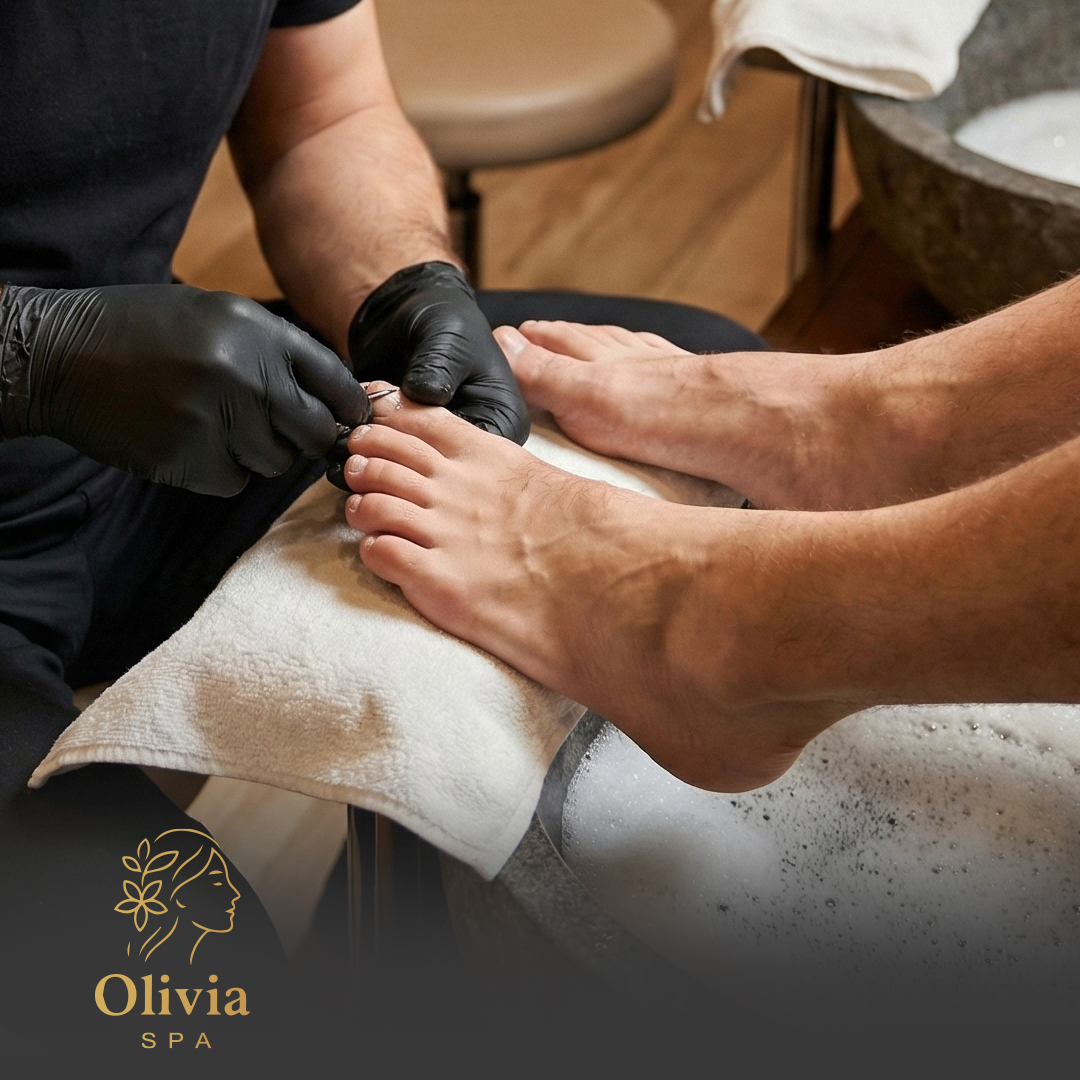 بديكير كلاسيك للرجال 