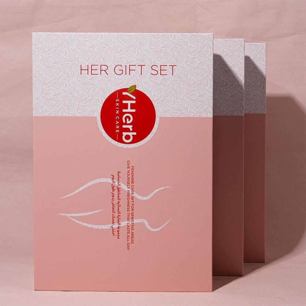 مجموعة العناية النسائيه 5 قطع للمناطق الحساسة