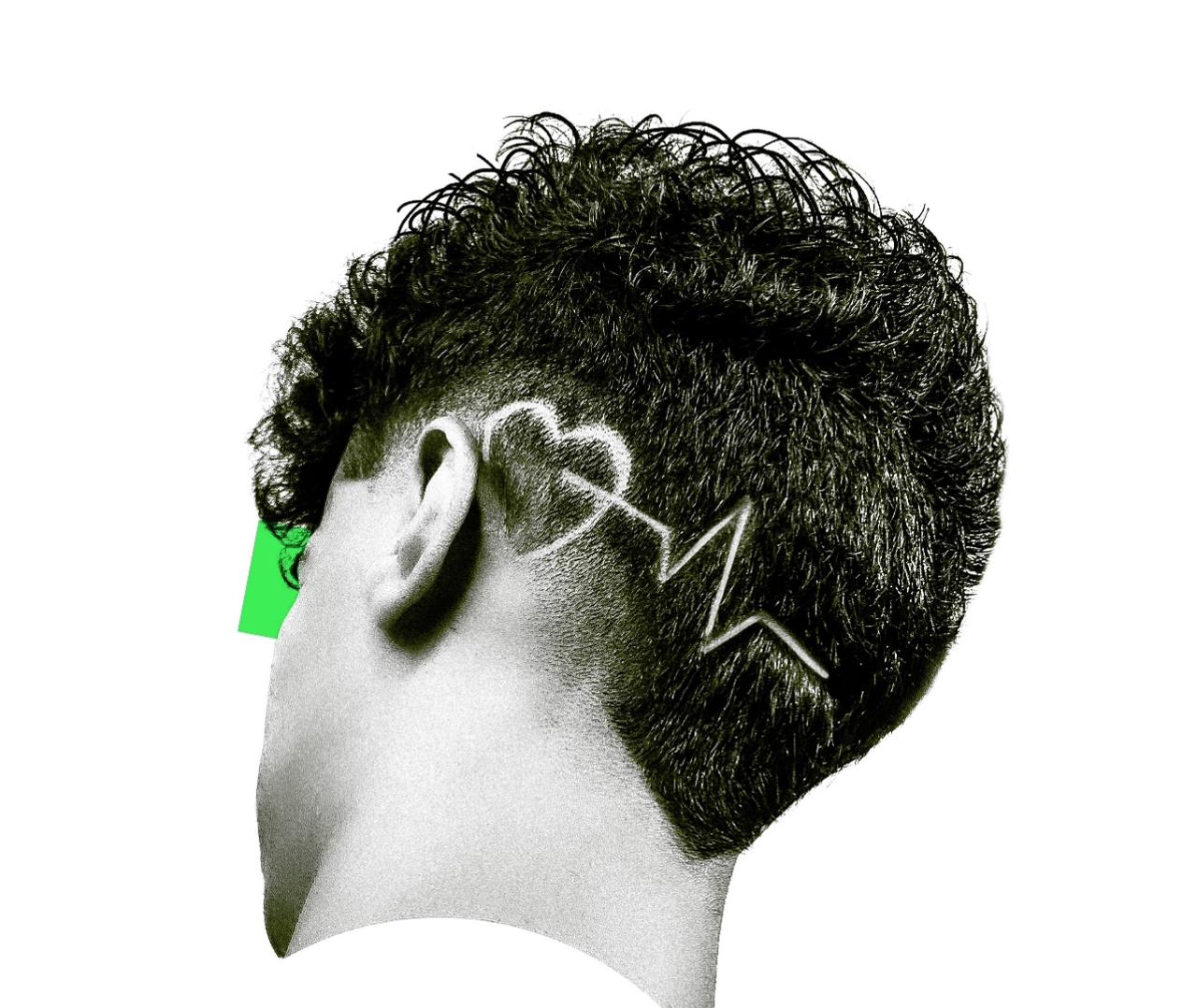 رسم على الشعر