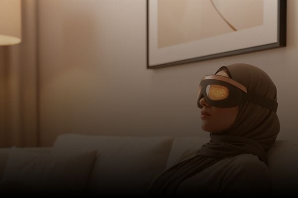 كمادات العيون الدافئة 