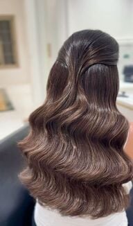 تسريحة ريترو